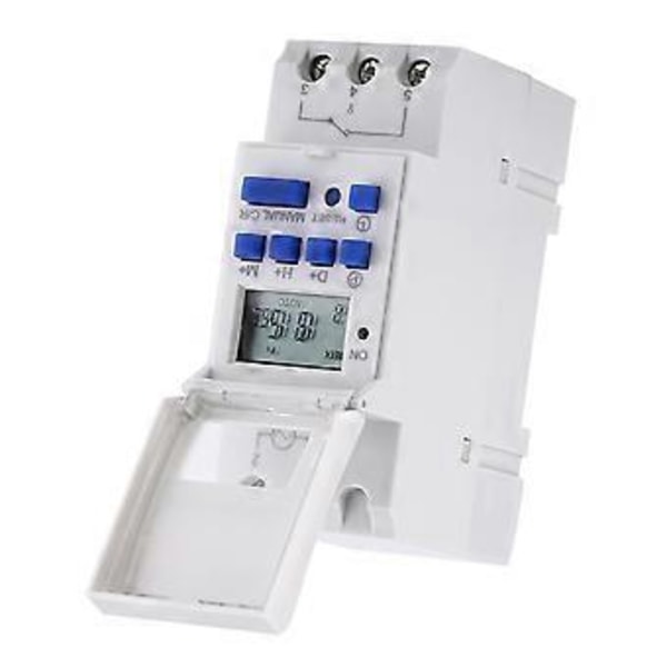 LCD Display Ukentlig Programmerbar Elektronisk Relé Tidsbryter 16på8av Timer (AC/DC24V)