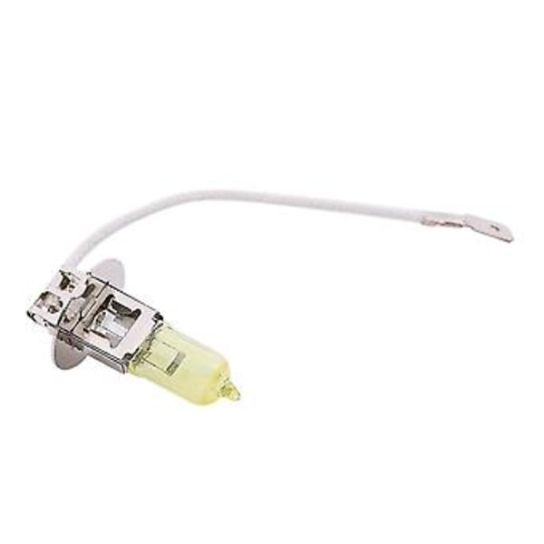 Bil Halogen Pærer Køretøj Tågelygte Dc 12v H3 100w Gule Pærer