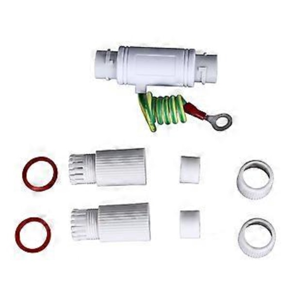 POE Gigabit RJ45 Overspenningsvern Vanntett Nettverksavleder Overspenningsbeskyttelsesenhet 1257V