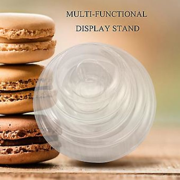 Rund 6-vånings Tårtställ Macaron Display Rack H Verktyg Bröllop