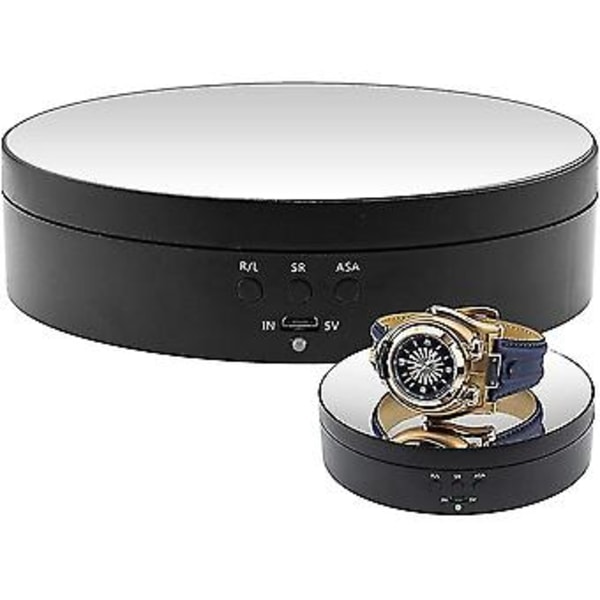 360 De Ized Roterende Ed Display D Drejeskive Etui Til Smykker Tag Billeder