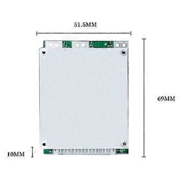16s 60v 20a Beskyttelseskort -ion Lithium Bms Pcb Beskyttelseskort Med Balance Til E-cykel