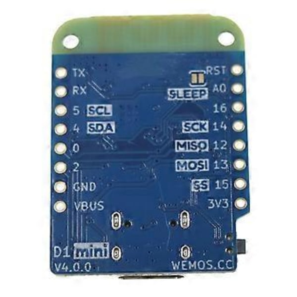V4.0.0 - WEMOS WIFI Internet of Things Board Baserad på ESP8266 4MB Kompatibel med MicroPython Nodemcu