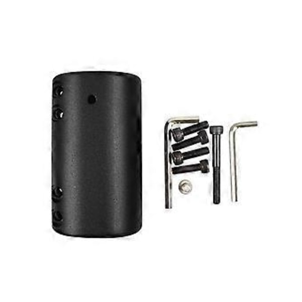 Foldestang Fast Beskyttelsesbase Kit til M365 Elektrisk Scooter Modificerede Fittings Udskiftning Reservedele, Sort