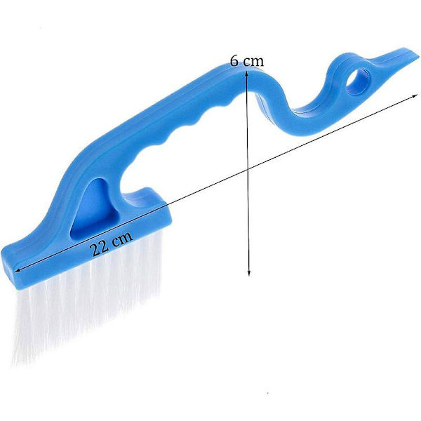 2 st Spår Gap Rengöringsborste Handdusch Dörr Gap Cleaner För Hem