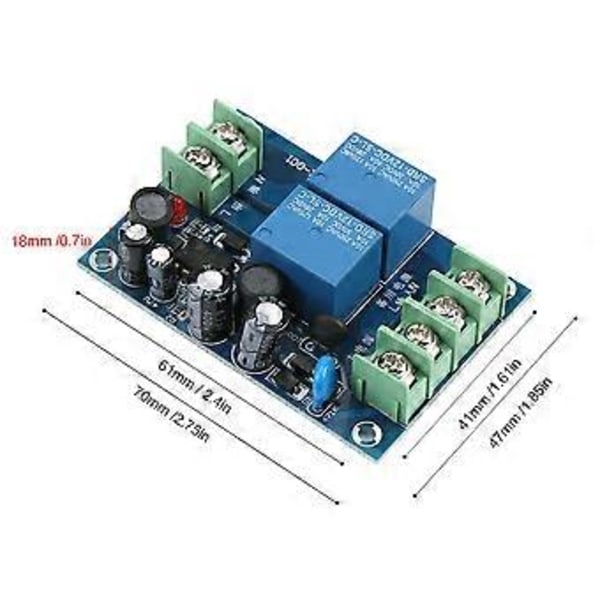 AC 85-240V 110V 220V 230V 10A Dubbel Strömförsörjning Automatisk Växlingskontrollmodul