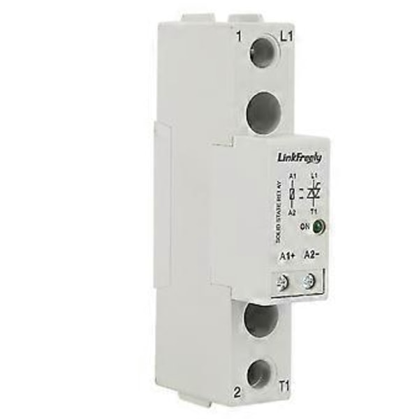 SMT48 Din-kiskoon asennettava puolijohderelelevy DC-ohjaus AC SSR-relekytkinmoduuli (SMT4810)