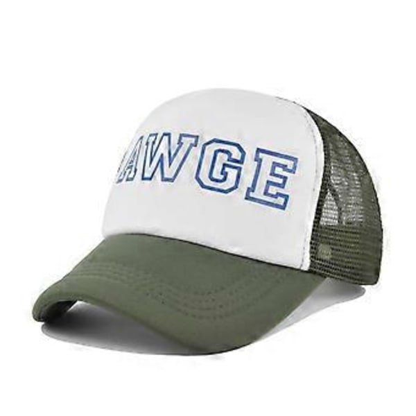 Svampe baseball kasket personlig graffiti skyggekasket mesh kasket buet skygge solhat sommer solhat