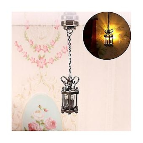 1: 12 Lamp Glas Taklampa Chaner Led Lampa Ing A