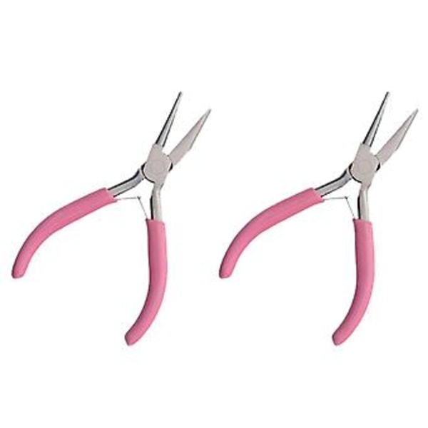 2x Rund Konkav Tang Wire Loo Tang For DIY Smykker Ma