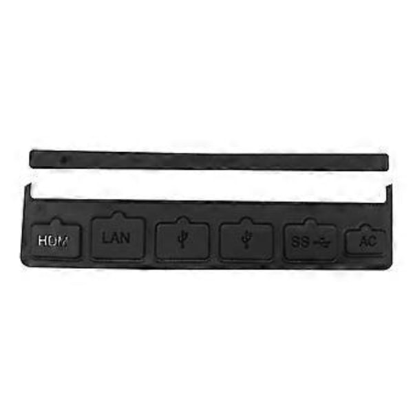 7 Delar/set Silikon Dammskydd Set USB HDMI-kompatibel Plugg Dammskydd Skyddskåpa för Spelkonsoler