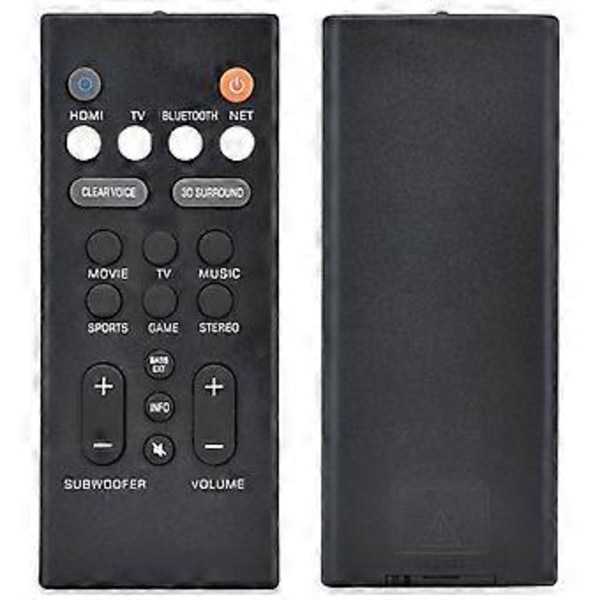 YAS-109/YAS-209 Fjärrkontroll Passar för Sound BAR Fjärrkontroll ATS-2090 Fjärrkontroll Lättviktig Ersättningsfjärrkontroll