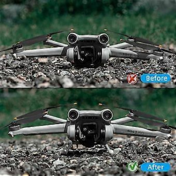 Tib Landningsställ för Dji Mini 3 Pro Höjdökande Stativfäste Anti-fall Buffert Träningsram för Dji Mini3 Pro Tillbehör