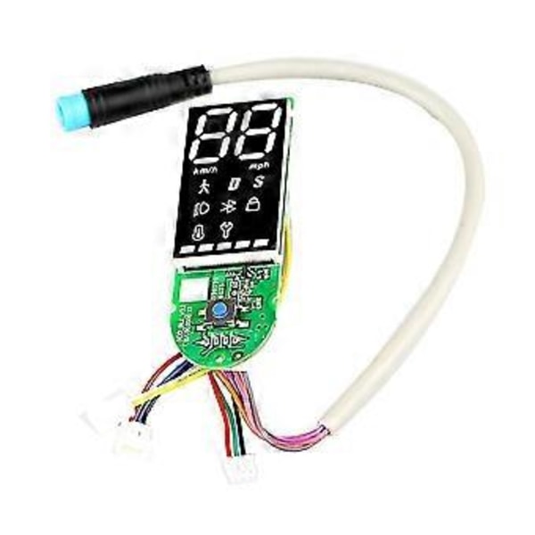 För Max G30 Dashboard Elscooter Bluetooth Display Board Med Skydd Elscooter Mätare