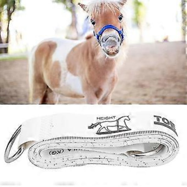 Mätband för Häst & Ponny Höjd & Vikt Enkel Mätning 2,5 Meter/ 98 Tum - Snabb Leverans