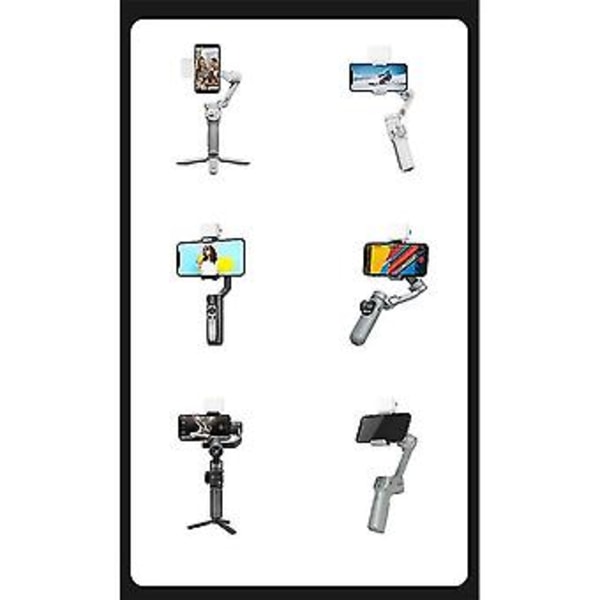 Gbl01 Magnetisk Mini Fyllelys Tilbehør For Om5 / Smooth4/5 / Vimble 3 Håndholdt Gimbal Stabilisator