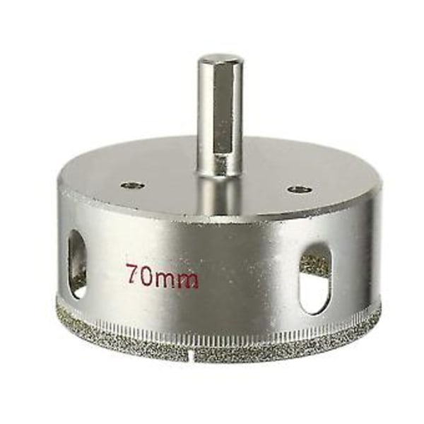 70mm Dia Bor med Diamantbelegg for Glass
