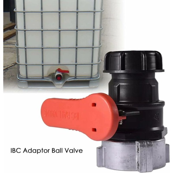 IBC-adapter för kulventilbyte för kulventil - 75 mm