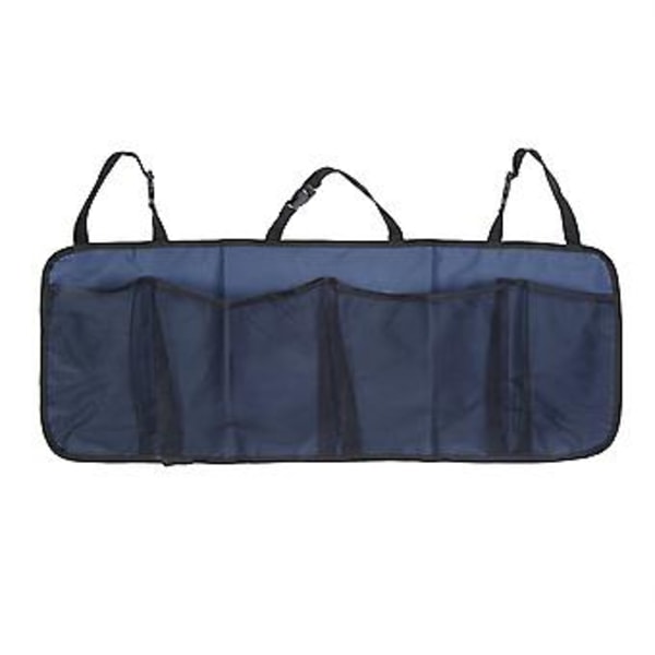 Multifunktionel Foldbar Sæderyg Multi-Lomme Bil Opbevaringsnet Taske Organizer Holder