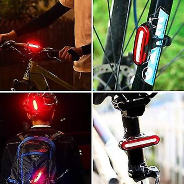 Ultra Led Pyöränvalo, USB Ladattava, IPX6 ja Helppo Asentaa