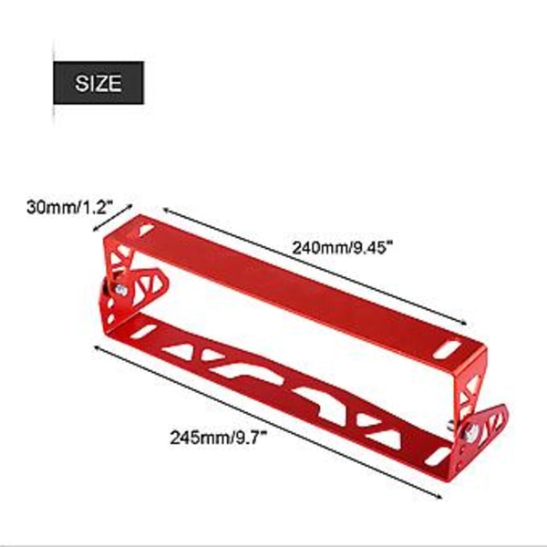 Nummerplåtshållare, Universal Bil Styling Aluminium Racing Nummerplåtsram Hållare Bäst i sin Klass