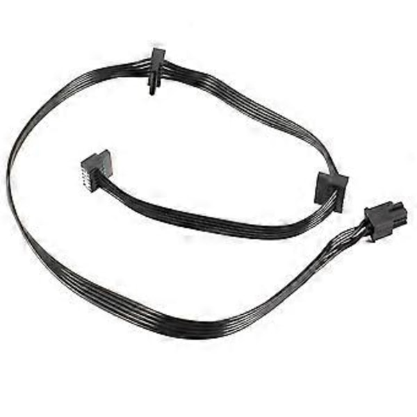 4 stk. 6-pin til 3X SATA Driver Strømforsyningskabel til Supernova 650 750 850 1000 1600 2000 G2 G3 P2 T2 GS