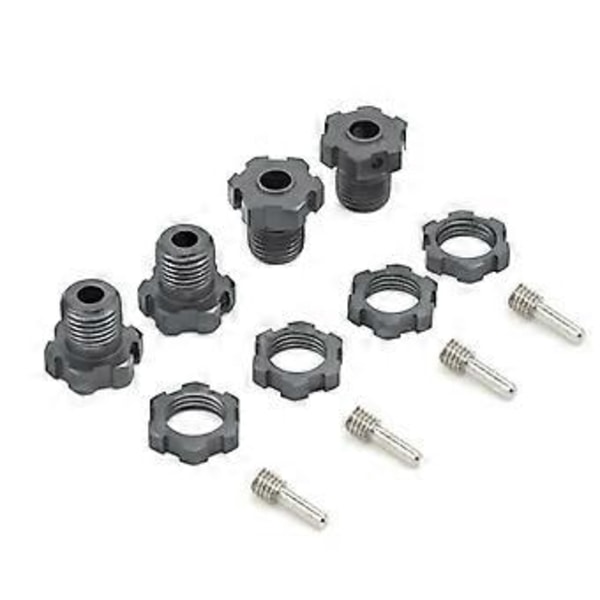 4kpl Metallinen 17mm Urakiinnitteinen Pyörän Hex-napa-adapteri 5353 E- E- T- 3.3 Summit XO-1 Päivitysosille, 4