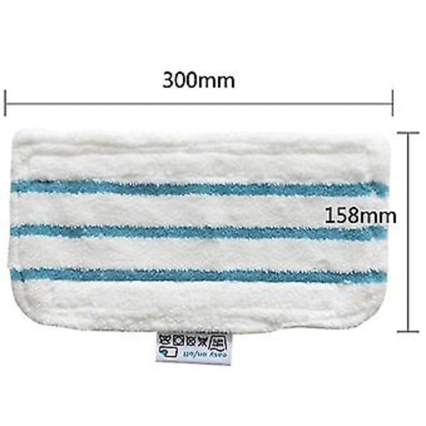 4 kpl Moppipää Vaihto Puhdas Pestävä Kangasmoppi Mikrokuitumoppi Kangaspäällinen Fsm1610/1630