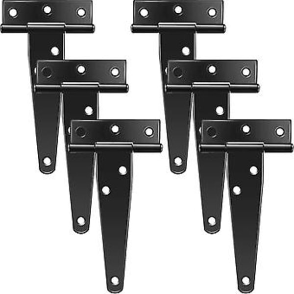 6 stk. 10 cm T-hengsler Rustikke porthengsler T-hengsler Portdørhengsler For , F
