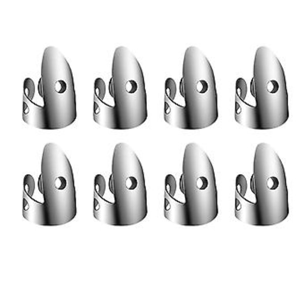 Adjable Finr Tumplektrum Set Innehåller 8st Mindre Stål Finr Plektrum 4st Tumplektrum