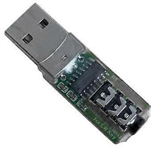 For VBand Morse USB-nøkkel Trainer Vband Mobiltelefon Datamaskin Kobling Kode Trainer Telegraf Trainer Nøkkel Tilkobling