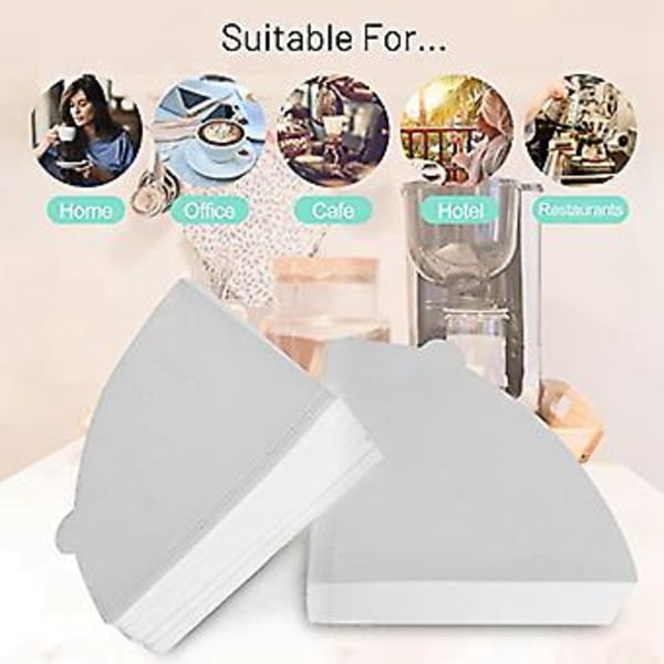 V60 Filter, C Filtre, Filter 2 C , 2-4 , 200 Stk., Kaffe