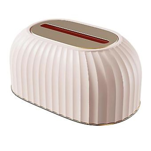 Multifunktionell Tissue Box Vardagsrum Mask Diverse Skrivbord Delad Förvaringslåda Dammskydd C
