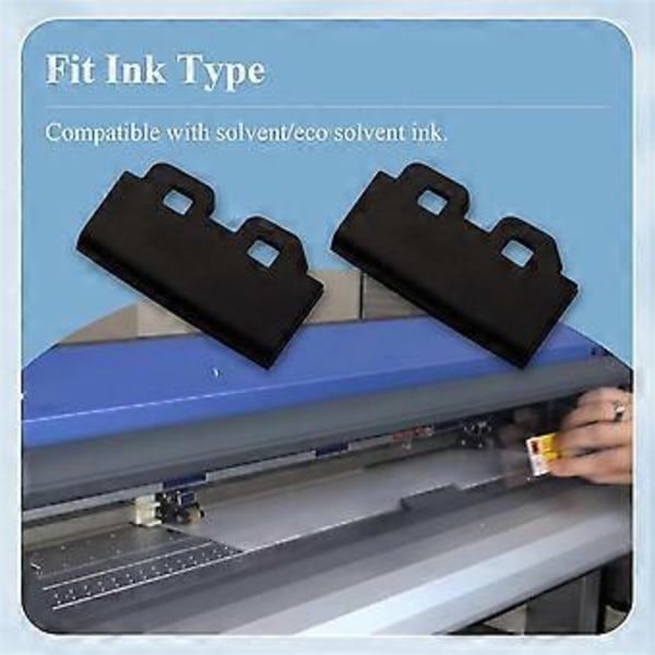 10 stk. opløsningsmiddelvisker til VS, XR, XF, RE, RA og BN-serien DX5 DX7 inkjetprintere, til modeller BN-20/VS-300
