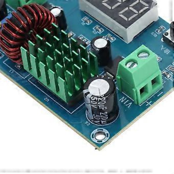 Spänningsregulatormodul Justerbar Digital Buck Board DC8-38V till DC1.3-36V 5A XHM291