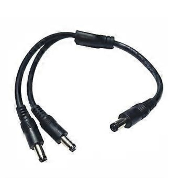 5,5 mm x 2,1 mm Splitter-stikforlænger til CCTV LED Strip Light