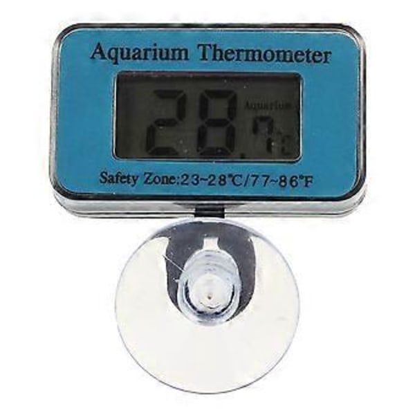 Akvarium/Fisktank Vattentät Digital LCD Termometer för Nedsänkning