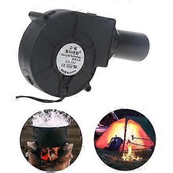 12V Stor Luftflöde 220V AC-driven Fläkt Variabel Hastighetskontroll för Kol