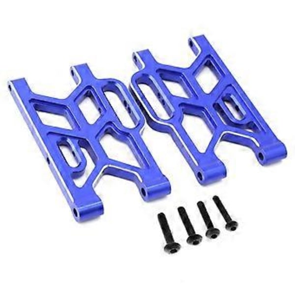 Framfjädringsarm i aluminiumlegering ARA330789 för Arrma 1/8 Mojave Rc Bil Uppgraderad Del Blå