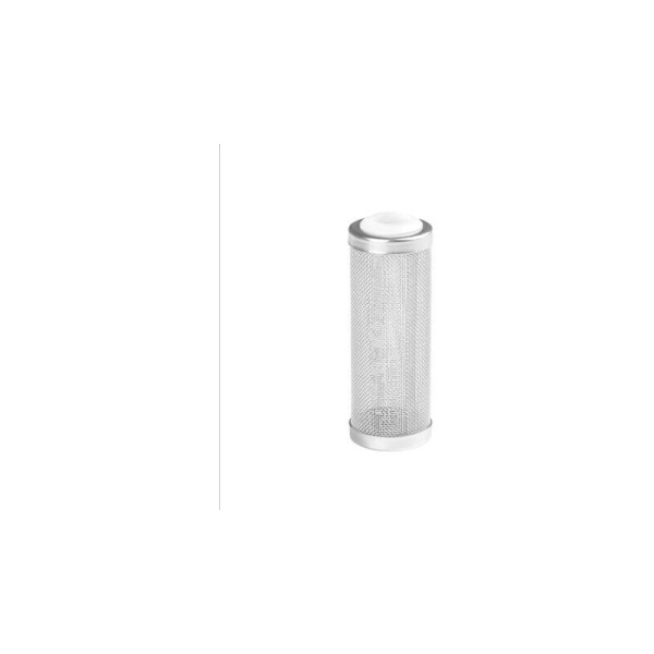 Filterbeskyttelsesnetbeskyttelse, rustfrit stålfilterindløbsskede Akvariefilter Fisketankgitterfilterbeskytter, Akvarierengøring, 12 mm H
