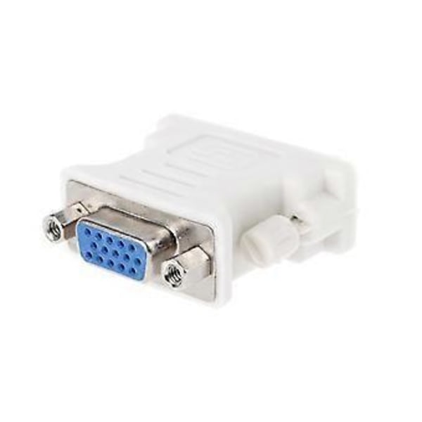 DVI til VGA Adapter Kabel Han til Hun DVI 15 Pin til VGA Konverter Adapter til HDTV Skærm Computer PC Laptop Adapter