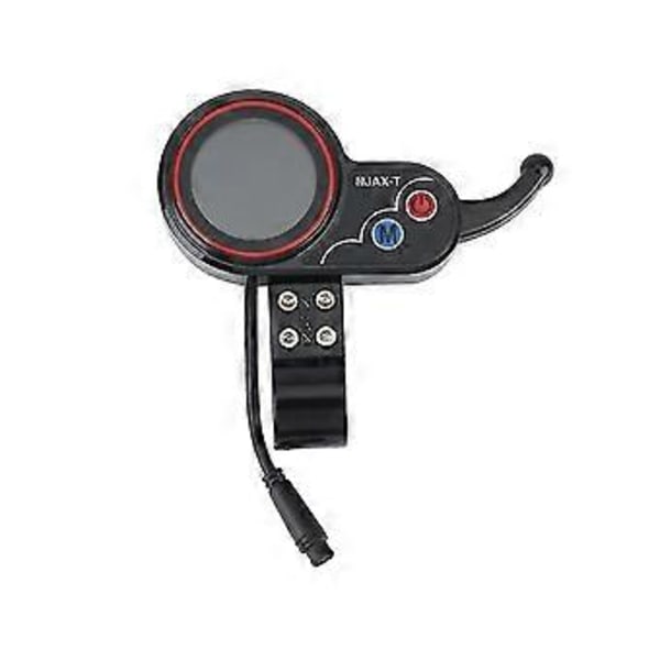 Njax-t Elektrisk Sparkesykkel Dashboard Meter 36v 48v Justerbar 6pin For Elektrisk Sparkesykkel Tilbehør