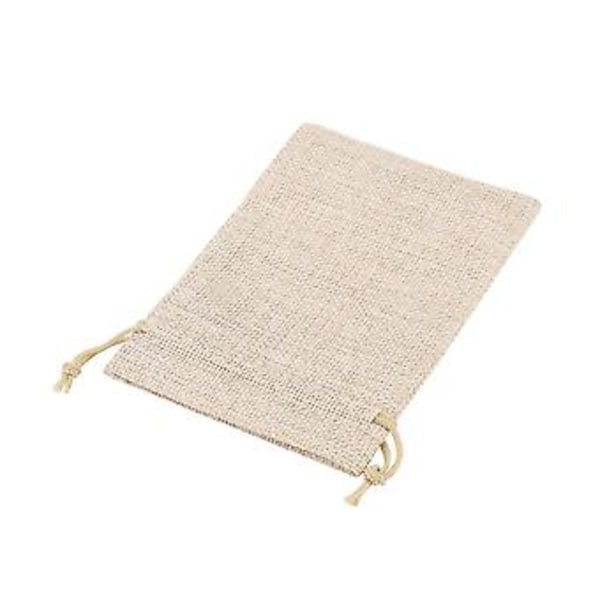 40 Stykker Jute Sække med Snøre, 13cmx10cm Gave Smykke Poser