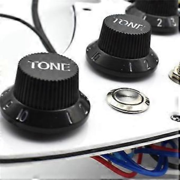 Elektrisk Gitarr Plektrumskydd Pickup Kablage Laddat Förkopplat Plektrumskydd Gitarr Plektrumskydd Skrapskydd Pickup Montering