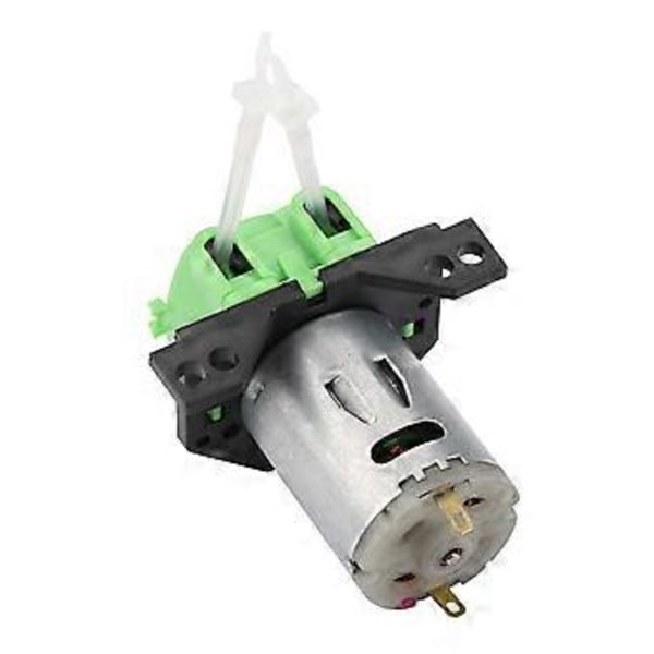 Dosseringspump DIY Peristaltisk Slanghuvud För Akvarium Lab Kemisk Analys (grön 12v 1*3)