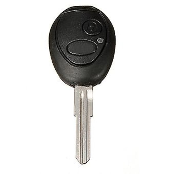 2-knapps fjernkontroll nøkkel fob etui S uklippet blad for 99-04