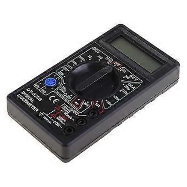 DT-830B Multimeter LCD Auto Range Digital Voltmeter Ohmmeter Volt Tester
