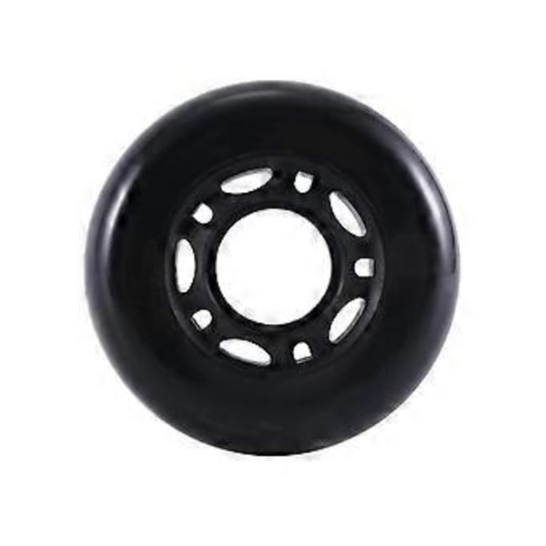 Matkalaukun pyörien korjaussarjat 63mm x 18mm Universaali Ympäristöystävällinen PU Matkalaukun korjaussetti Pari Musta