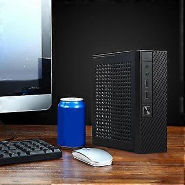 Datorchassin SGCC Chassi Desktop Mainframe för Gaming Chassi DIY Chassi