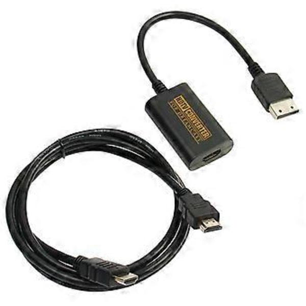 Konverter for Sega Dreamcast Spillkonsoller HDMI-kompatibel HD-Link Kabeladapter for Dreamcast Konverterkabeltilbehør